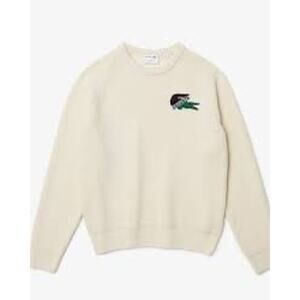 Lacoste Classic Fit Wool Crew Neck Sweater Medium
